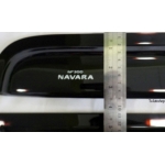 กันสาด สีดำ NAVARA 4 ประตู 2014 NISSAN นิสสันนาวาร่า 4014 v.2